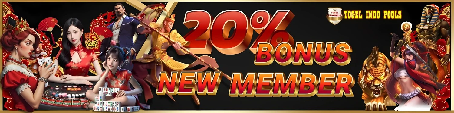 BONUS NEW MEMBER 20%